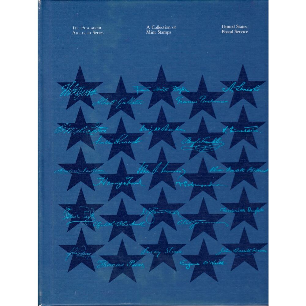 The Prominent American Series Vintage Collection of Mint Stamps Album - A1146